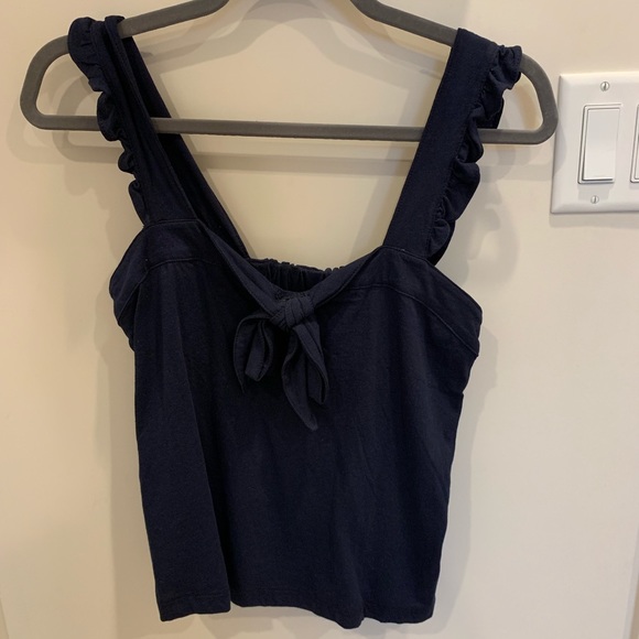 NWT jcrew ruffle trim tank top - Picture 5 of 7